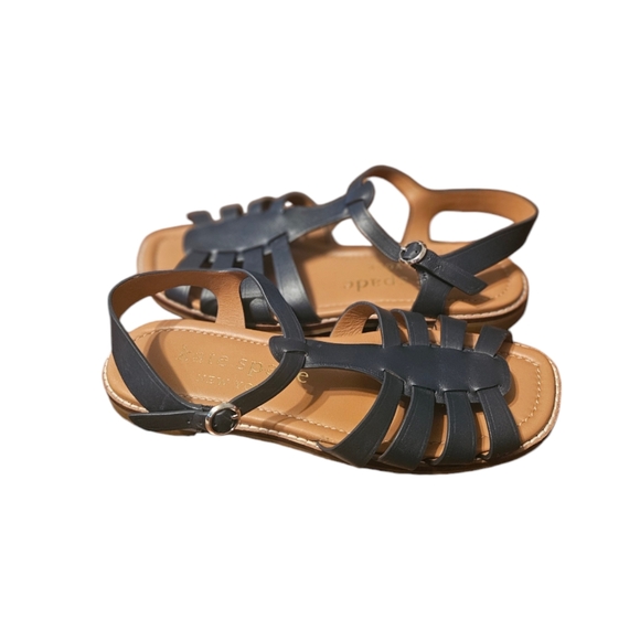 Kate Spade New York Women's wonder leather ankle-strap sandals Size 8B - Picture 6 of 7